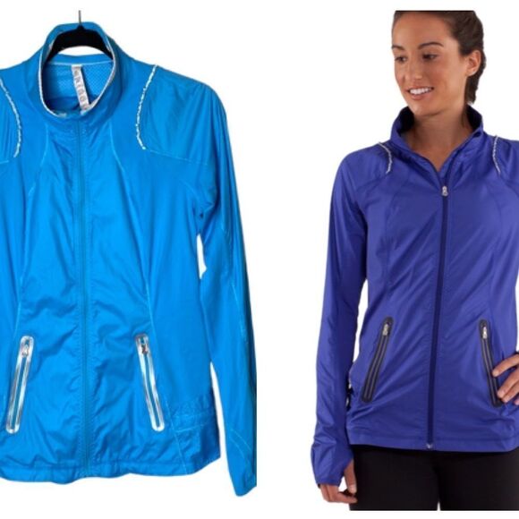 LULULEMON Run: Nothin' But Run Jacket- Limited Edition Seawheeze Jacket - Picture 1 of 16